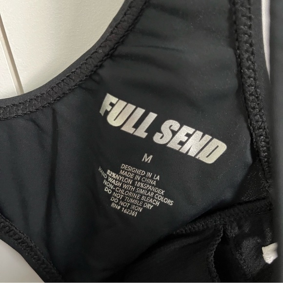 Nelk Boys Full Send Black Cutout One Piece Swimsuit - Picture 2 of 3